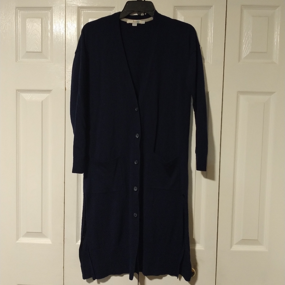 Boden Long Button Down Cardigan
